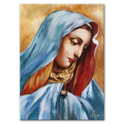  Obraz Matki Boskiej 40x50 cm obraz olejny na płótnie