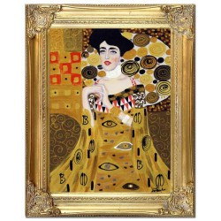  Obraz olejny ręcznie malowany Gustav Klimt Portret Adeli Bloch-Bauer kopia