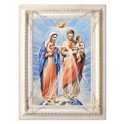  Obraz Świętej Rodziny na ślub 90x120 cm malowany na płótnie olejny w ramie