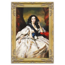  Obraz olejny ręcznie malowany Kobieta 75x105cm