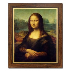  Obraz na płótnie 54x64cm Leonardo da Vinci Mona Lisa