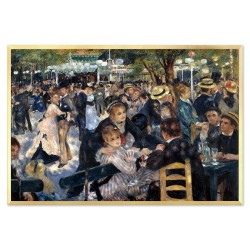  Obraz na płótnie Auguste Renoir Bal w Moulin de la Galette 63x93cm