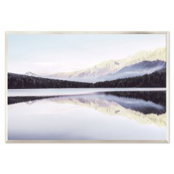  Obraz na płótnie górskie jezioro 63x93cm