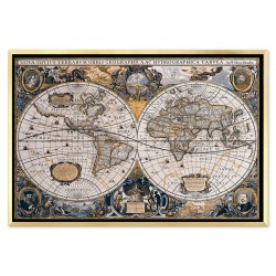  Obraz na płótnie mapa świata