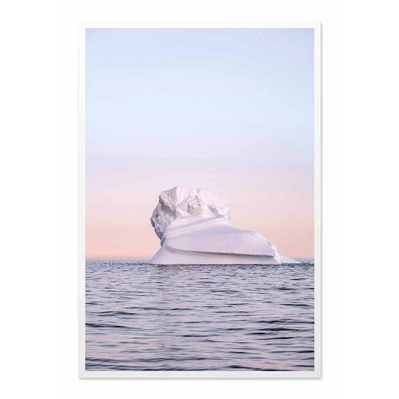  Obraz na płótnie lodowiec 63x93cm