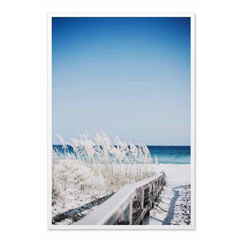  Obraz na płótnie plaża 63x93cm