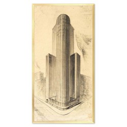  Obraz na płótnie Art Deco 48x93cm