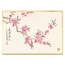  Obraz na płótnie kwitnąca wiśnia powiew wiosny 53x73cm