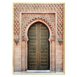  Obraz na płótnie drzwi do świątyni 53x73cm