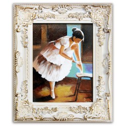  Obraz Baletnica 27x32 obraz malowany na płótnie w ramie