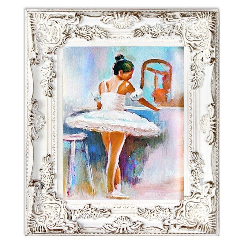  Obraz mała Baletnica 30x35 obraz malowany na płótnie w ramie
