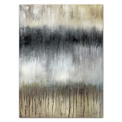  Obraz olejny ręcznie malowany 90x120cm Czarny deszcz