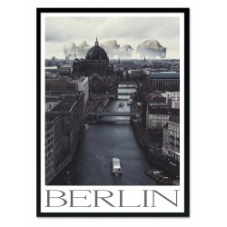  Obraz miasto 53x73cm Berlin