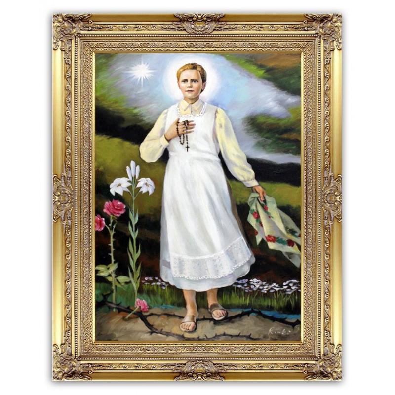  Obraz olejny ręcznie malowany religijny 78x98cm