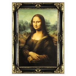  Obraz olejny ręcznie malowany 75x95 cm Leonardo da Vinci kopia