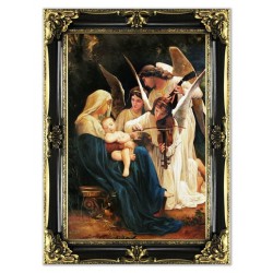  Obraz olejny ręcznie malowany 85x115 cm William Adolphe Bouguereau Pieśń