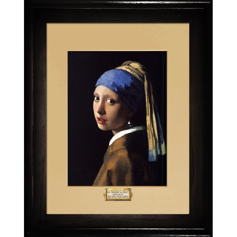  Obraz reprodukcja na płótnie Jan Vermeer Dziewczyna z perłą 37x47cm