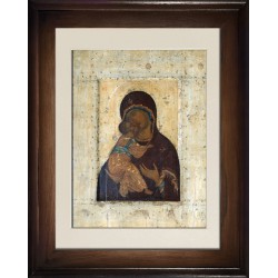  Obraz Matka Boska z Dzieciątkiem 37x47cm