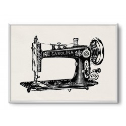 Obraz maszyna do szycia retro 31x41cm