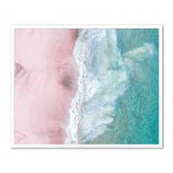  Obraz na płótnie nadmorska plaża 43x53cm