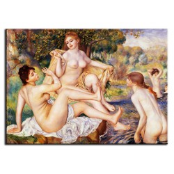  Obraz na płótnie Pierre Auguste Renoir Kąpiące się 60x90cm