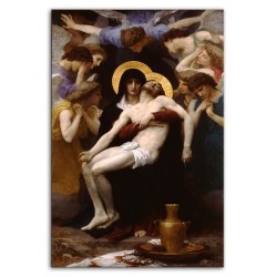  Obraz William Adolphe Bouguereau Pieta 60x90cm Maryja z Jezusem w objęciach