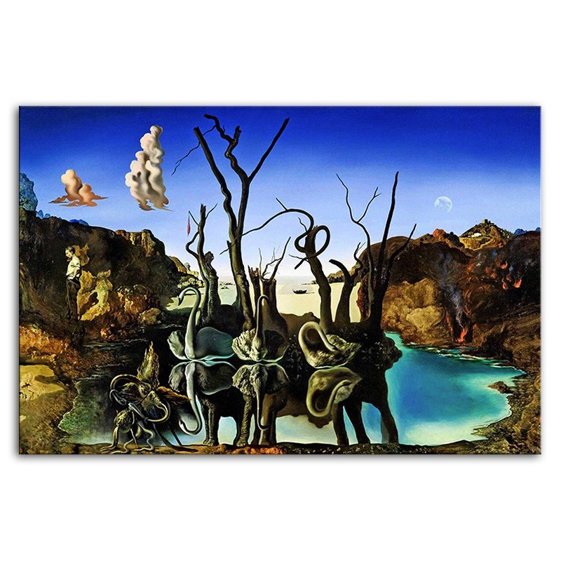  Obraz Salvadora Dali reprodukcja 60x90 cm