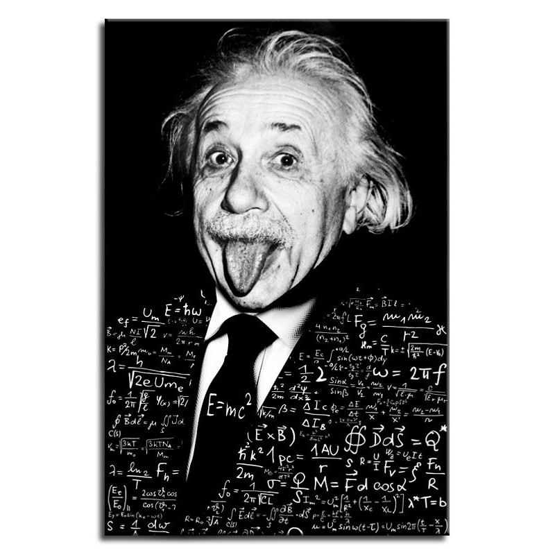  Obraz Albert Einstein 60x90cm
