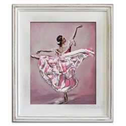  Obraz Baletnica w tańcu 27x32 obraz malowany na płótnie w ramie