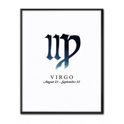  Obraz astrologia znak zodiaku Panna Virgo