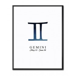  Obraz astrologia znak zodiaku Bliźnięta Gemini