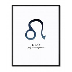  Obraz astrologia znak zodiaku Lew Leo