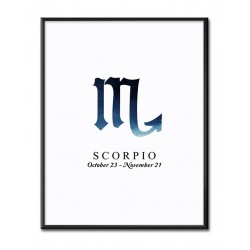  Obraz astrologia znak zodiaku Skorpion Scorpio