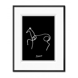  Obraz Pablo Picasso Koń reprodukcja 21x26cm