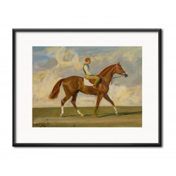  Obraz jeździec na koniu