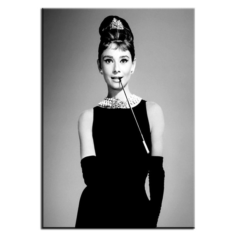  Obraz na płótnie Audrey Hepburn 50x70cm
