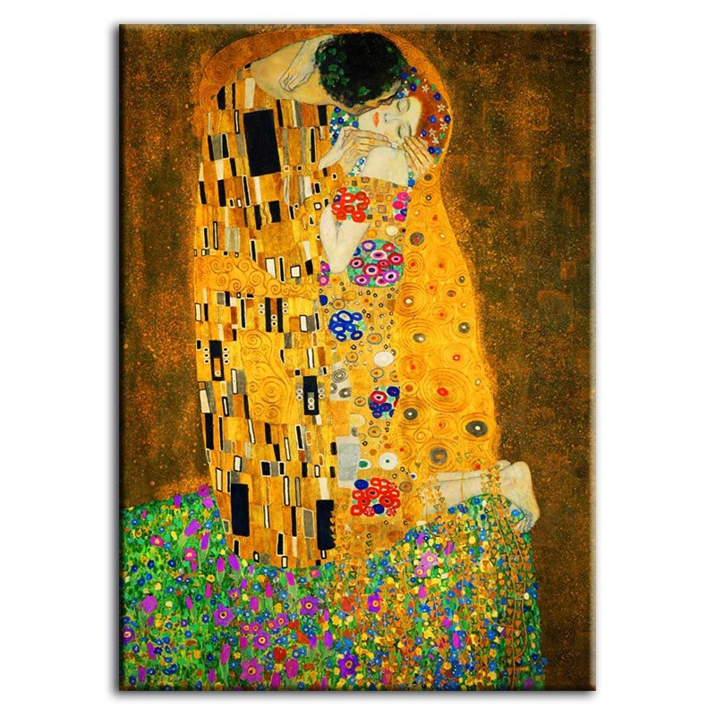  Obraz reprodukcja Gustava Klimta Pocałunek 50x70cm