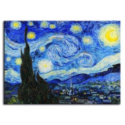  Obraz Vincenta van Gogha Gwiaździsta noc kopia 50x70cm