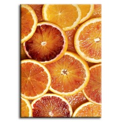  Obraz na płótnie 50x70cm czerwone pomarańcze G92742