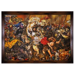  Obraz olejny ręcznie malowany 200x140cm Jan Matejko