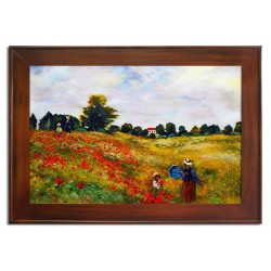  Obraz olejny ręcznie malowany Claude Monet Pole maków kopia