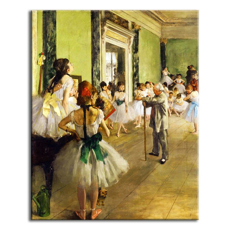  Obraz na płótnie Edgar Degas Lekcja tańca 40x50cm