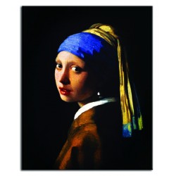  Obraz reprodukcja na płótnie Jan Vermeer Dziewczyna z perłą 40x50cm
