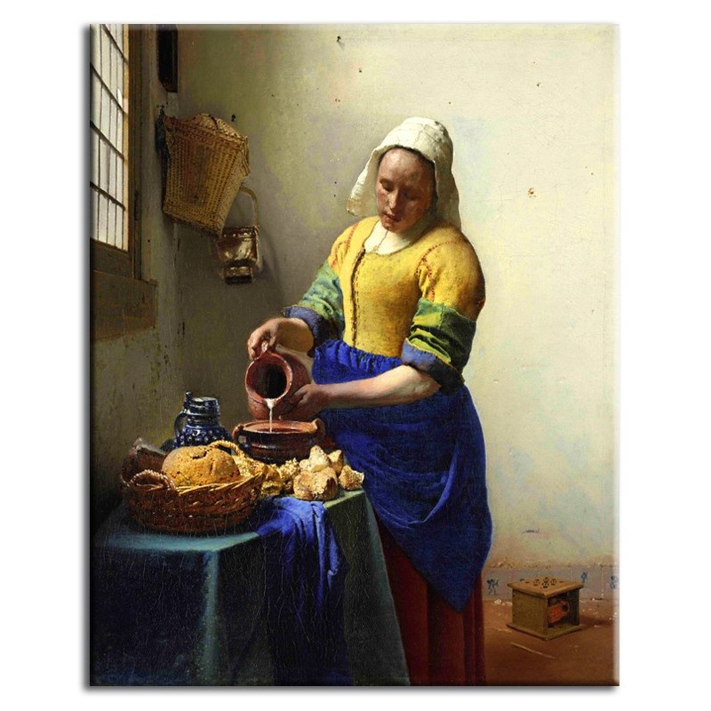  Obraz na płótnie Jan Vermeer Mleczarka 40x50cm