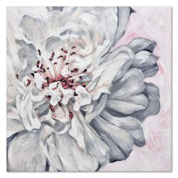  Obraz olejny ręcznie malowany Kwiaty 90x90cm