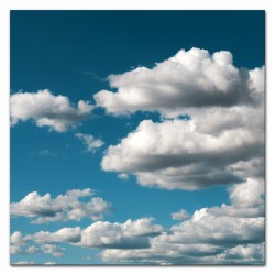  Obraz na płótnie widok na chmury