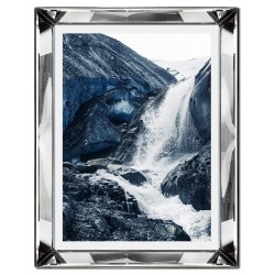  Obraz w lustrzanej ramie Górski Wodospad 41x51cm