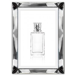  Obraz w lustrzanej ramie do salonu glamour perfumy 31x41cm