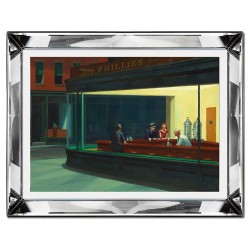  Obraz w lustrzanej ramie do salonu nowoczesny kopia Mistrza 41x51cm