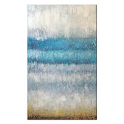  Obraz olejny ręcznie malowany 115x195cm Zimowa polana